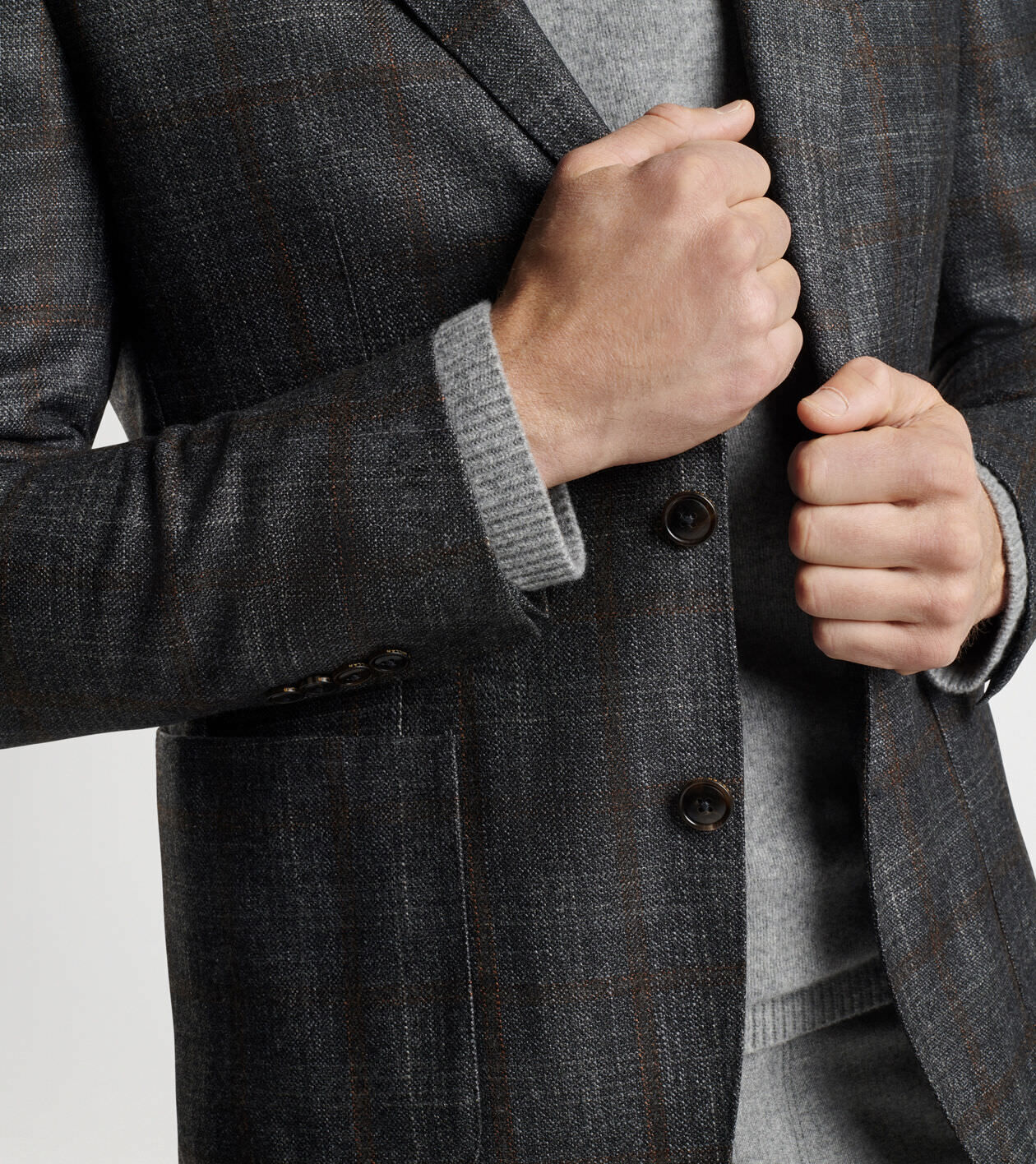 Peter millar windowpane sport coat outlet