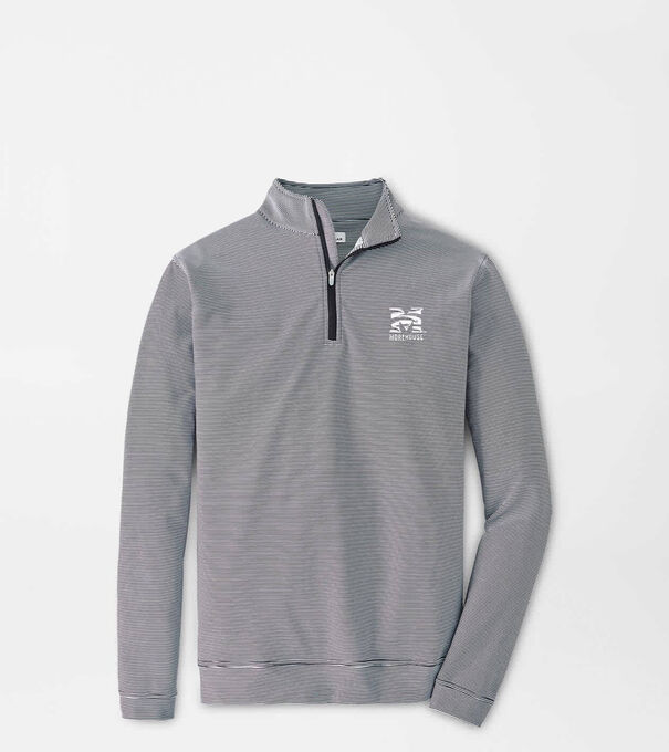 Morehouse College Perth Sugar Stripe Performance Quarter-Zip