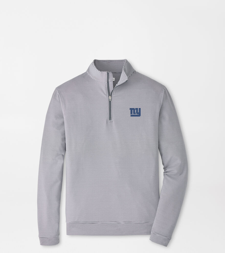 New York Giants Perth Sugar Stripe Performance Quarter-Zip image number 1