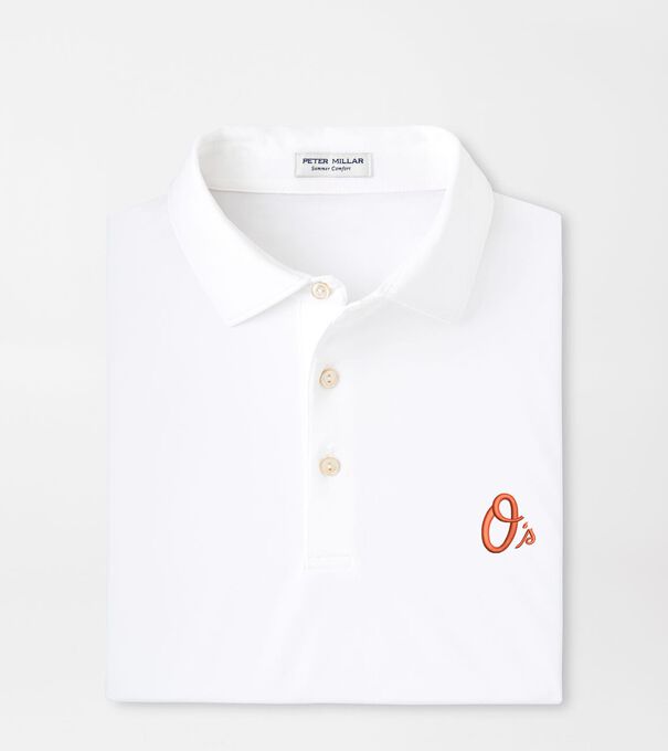 Cooperstown Baltimore Orioles Solid Performance Jersey Polo