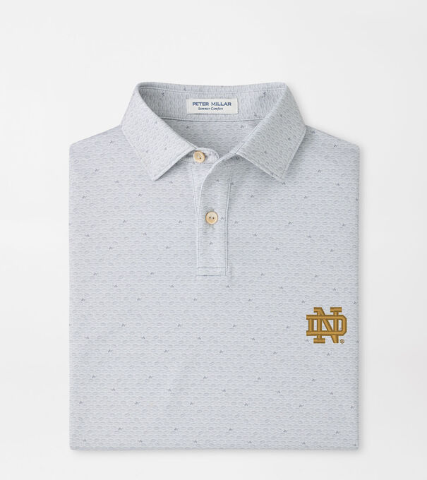 Notre Dame On The Ball Youth Performance Jersey Polo
