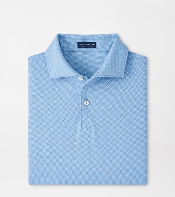 Van Alen Geo Performance Jersey Polo