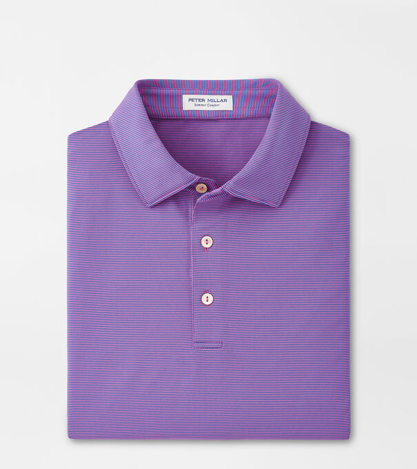 Jubilee Stripe Performance Polo