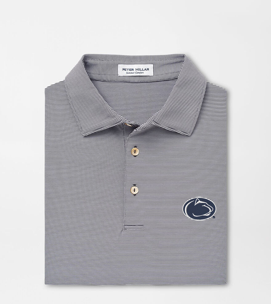 Penn State Jubilee Stripe Performance Polo image number 1
