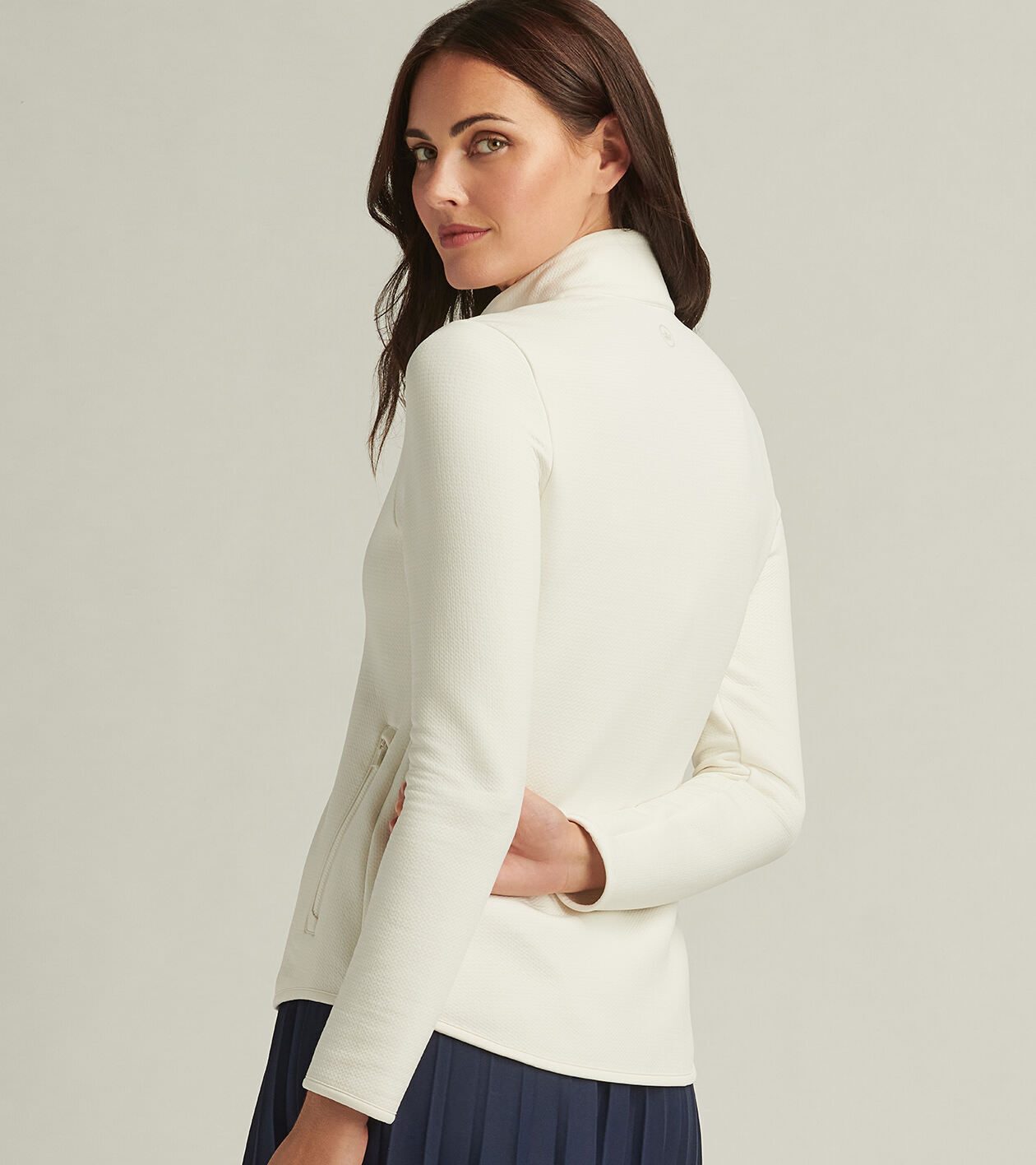 Lumi-Knit Midweight Full-Zip | Women's Tops | Peter Millar
