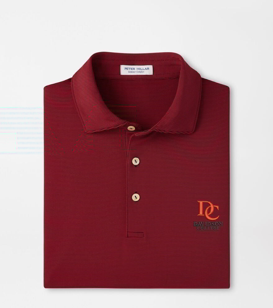 Davidson Jubilee Performance Jersey Polo image number 1