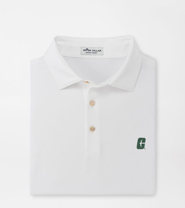 UNC Charlotte Solid Performance Jersey Polo