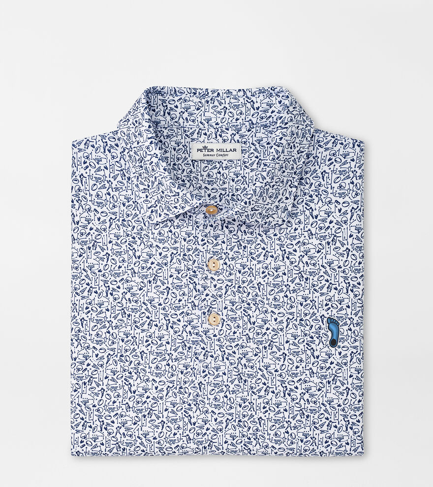 UNC Tar Heel Game Day Performance Jersey Polo image number 1
