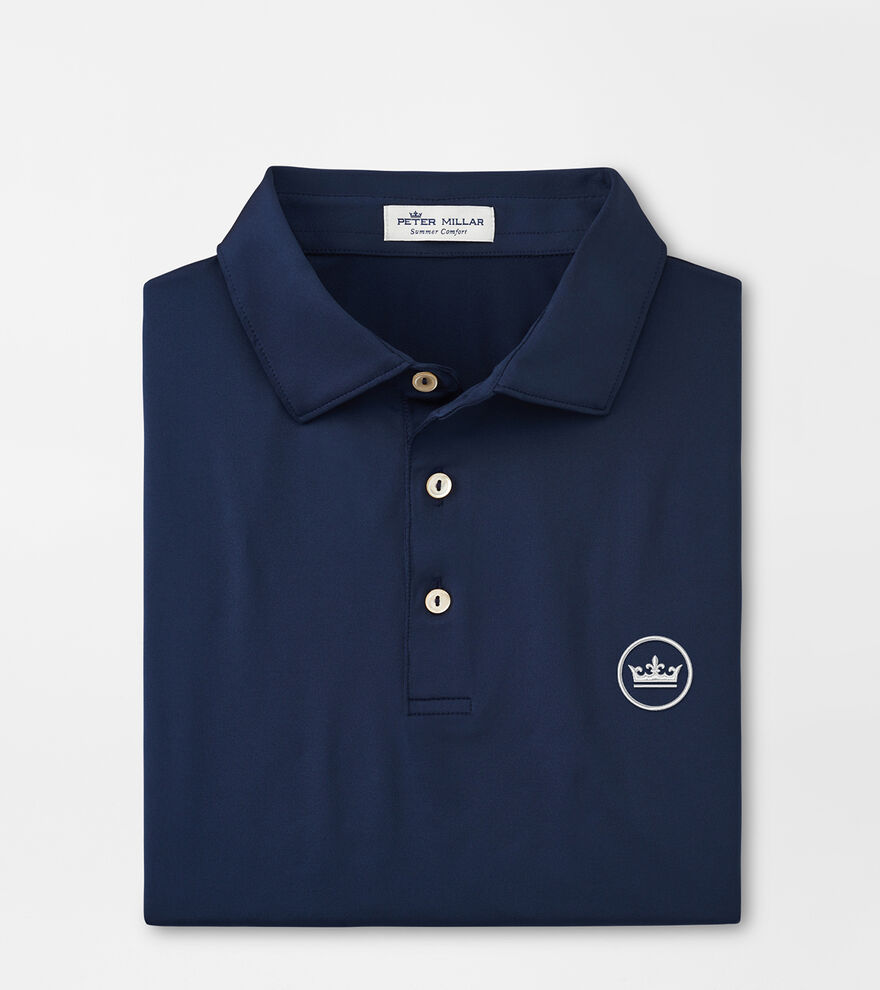 Crown Seal Solid Performance Jersey Polo image number 1