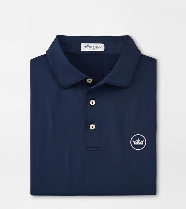 Crown Seal Solid Performance Jersey Polo
