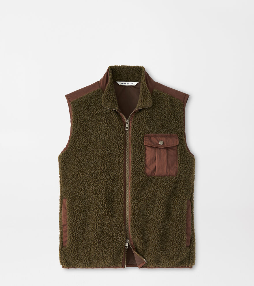 Autumn Pile Fleece Vest image number 1