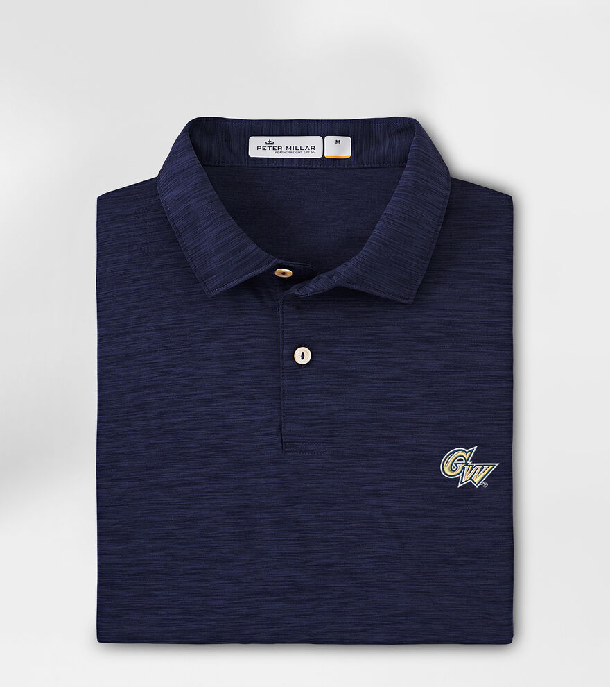 George Washington University Featherweight Melange Polo image number 1