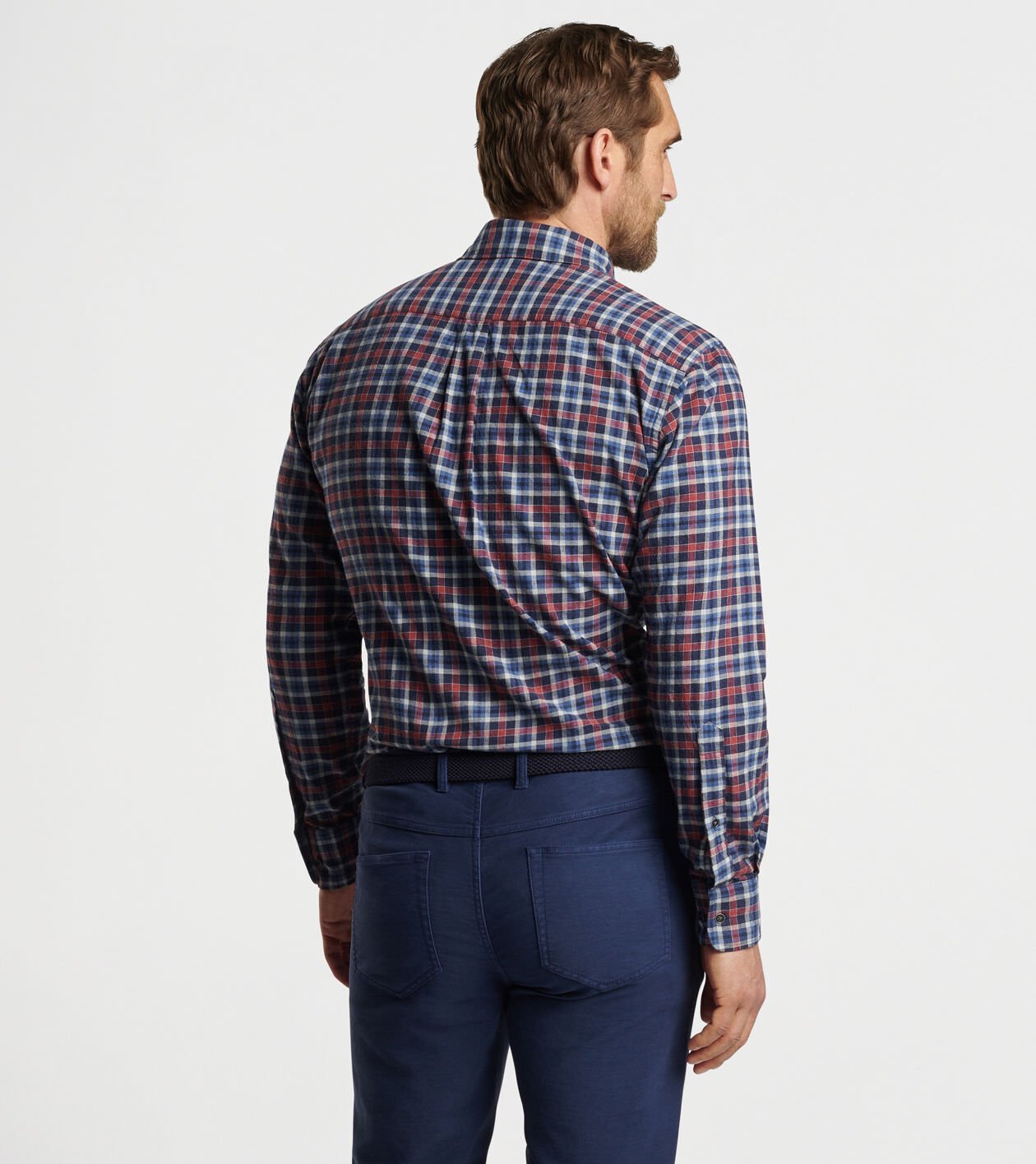 Gander Cotton Sport Shirt | Men's Sport Shirts | Peter Millar