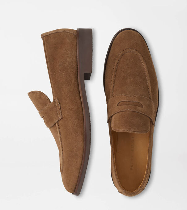 Madison Suede Penny Loafer