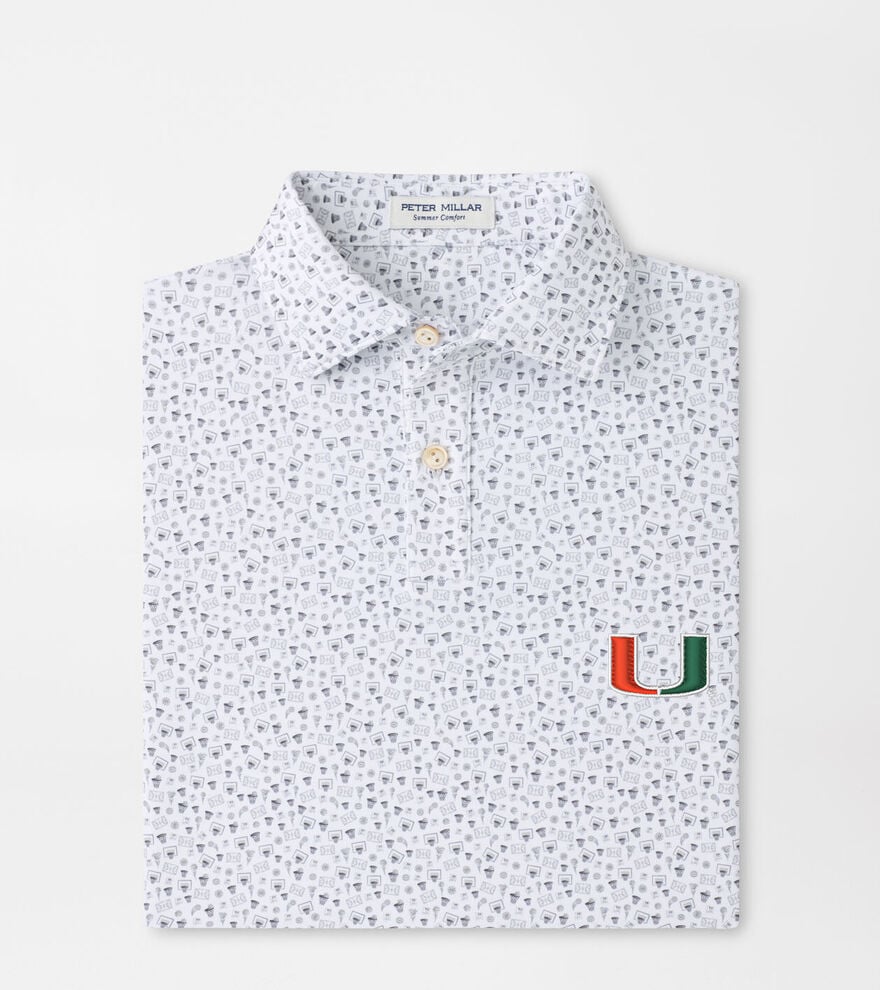 Miami Buzzer Beater Youth Performance Jersey Polo image number 1