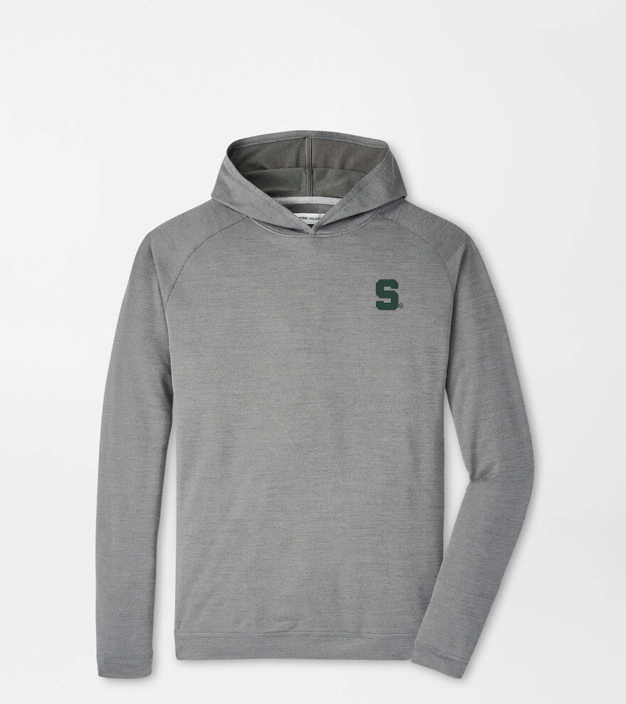 Michigan State Pine Performance Hoodie