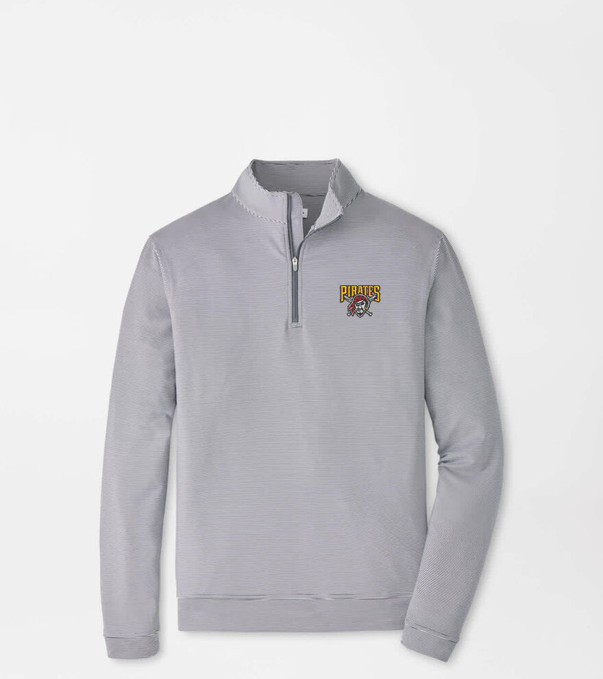 Cooperstown Pittsburgh Pirates Perth Sugar Stripe Performance Quarter-Zip