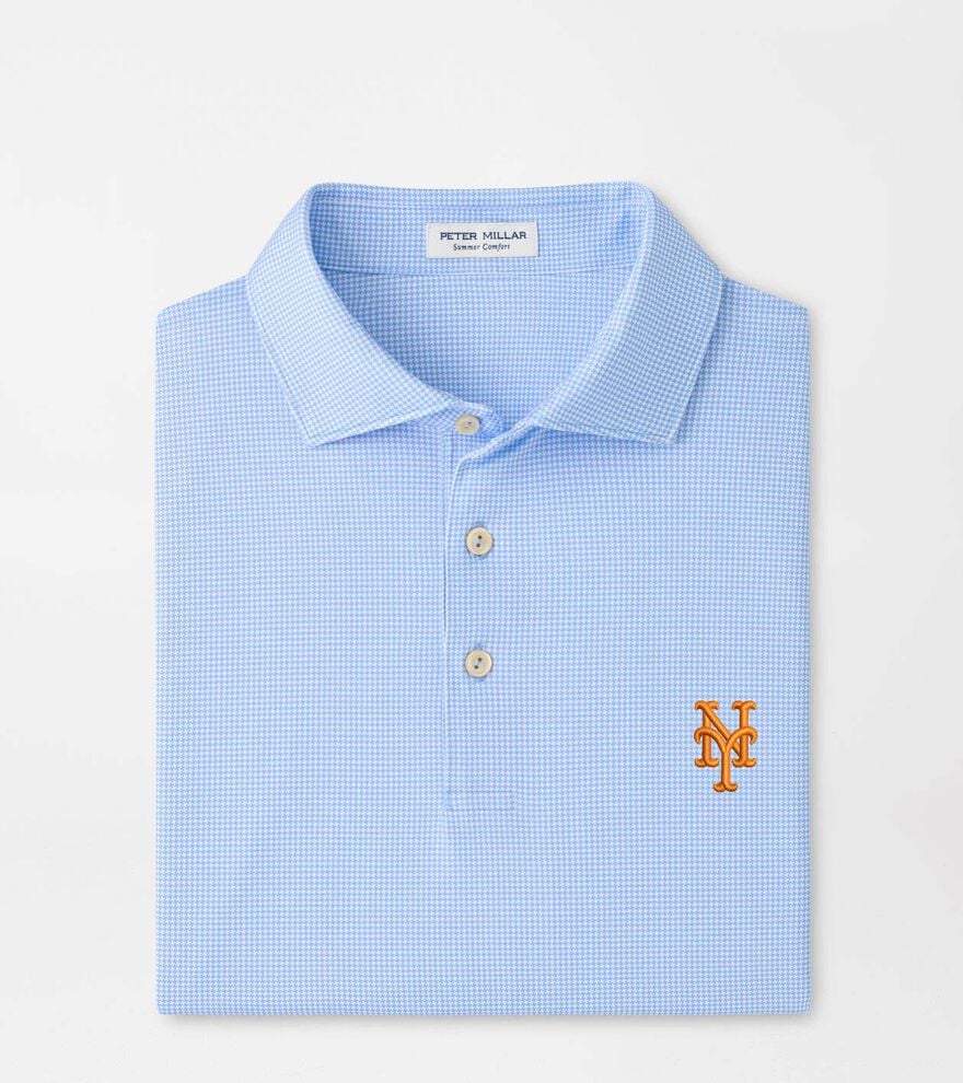 New York Mets Border Performance Jersey Polo