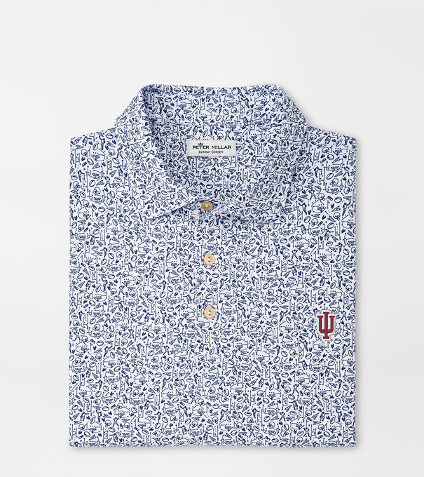 Indiana Game Day Performance Jersey Polo