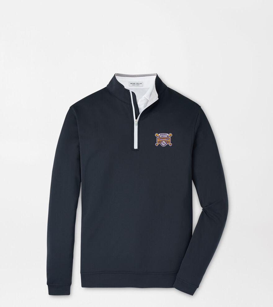 LSU College World Series Perth Performance Quarter-Zip image number 1