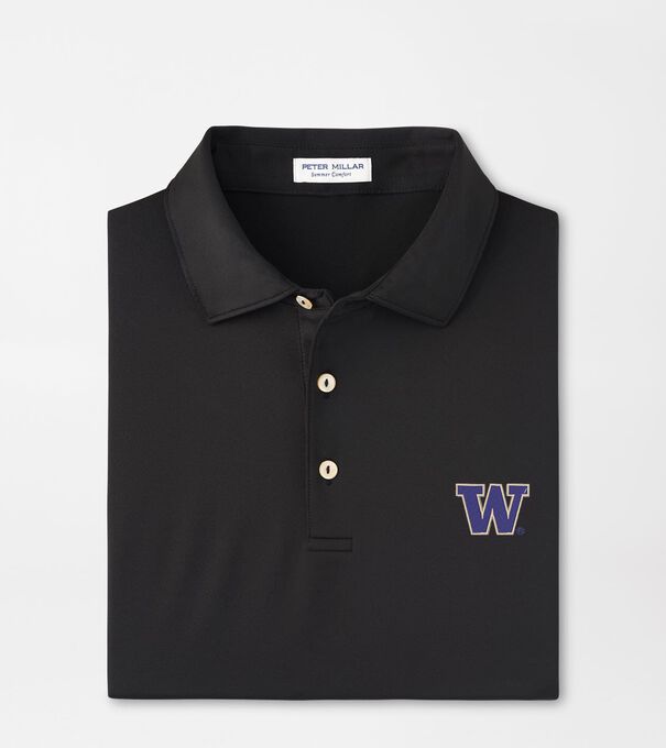 Washington Solid Performance Jersey Polo