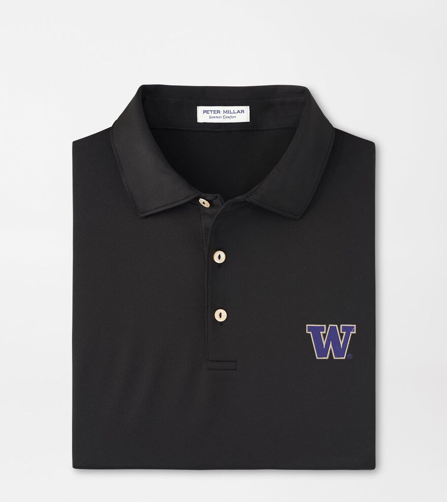 Washington Solid Performance Jersey Polo