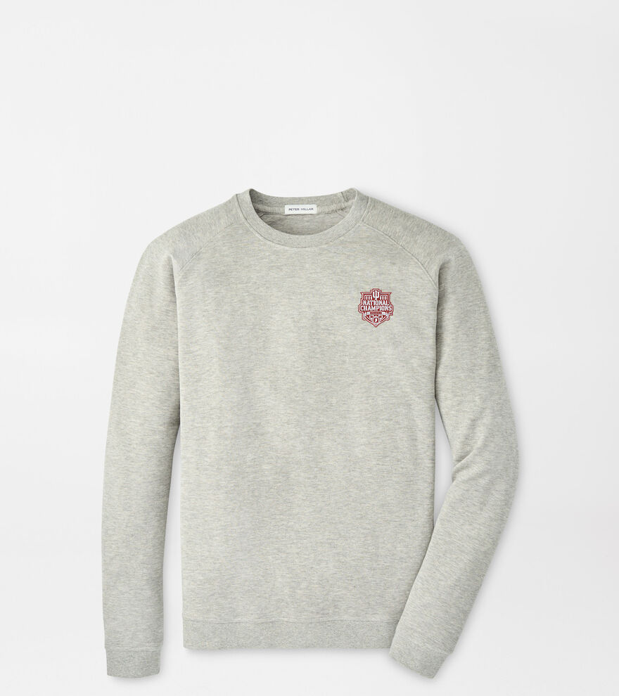 Indiana National Champions Crown Comfort Knit Crew image number 1