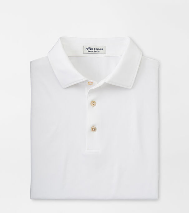 Solid Performance Jersey Polo (Sean Self Collar)