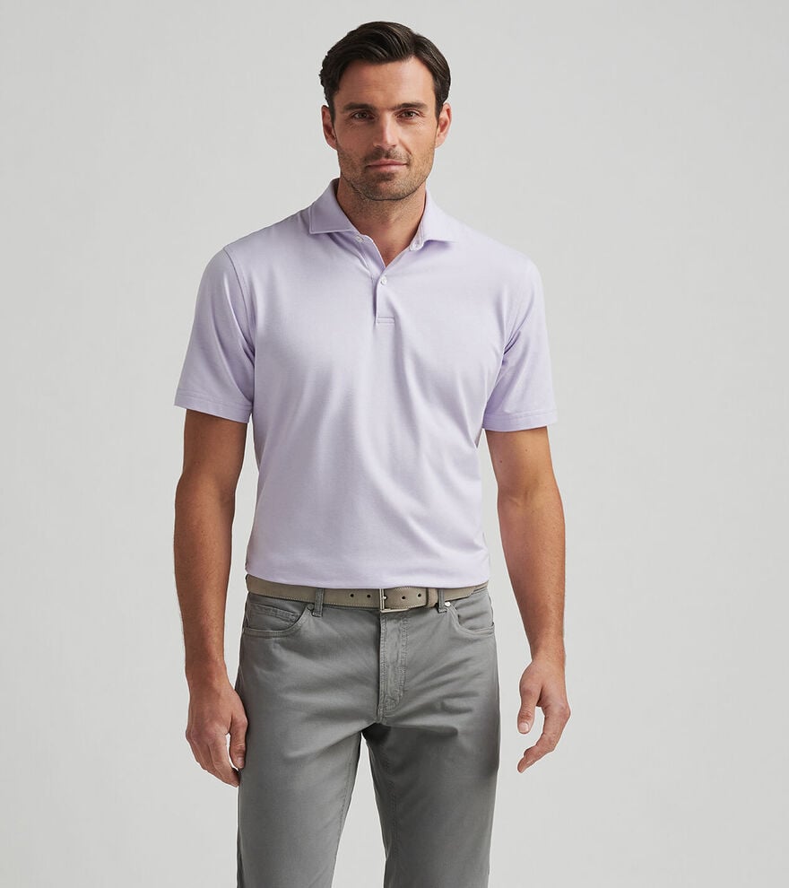 Albatross Cotton Blend Piqué Polo