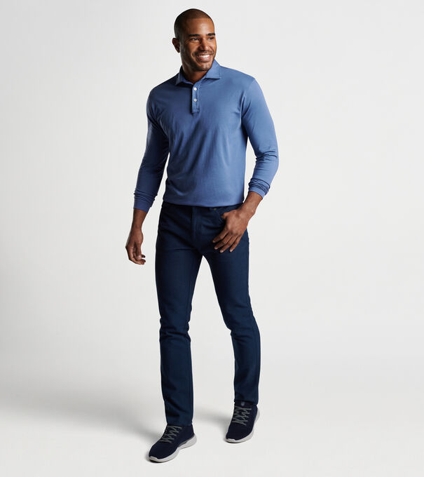 Pilot Mill Long-Sleeve Polo