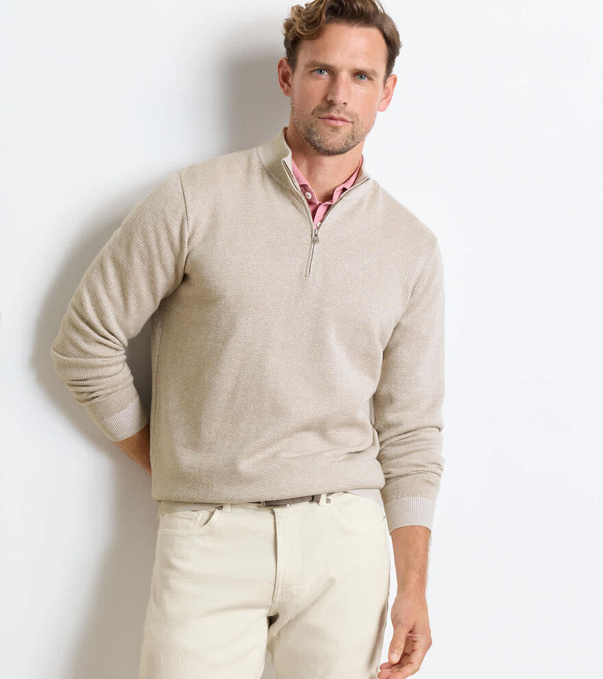 Barlow Quarter-Zip Sweater - Alternate Image 1