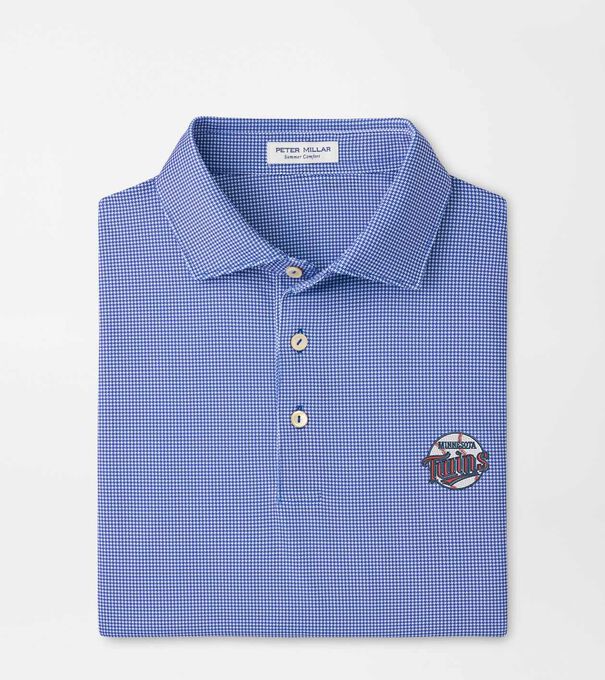 Cooperstown Minnesota Twins Border Performance Jersey Polo