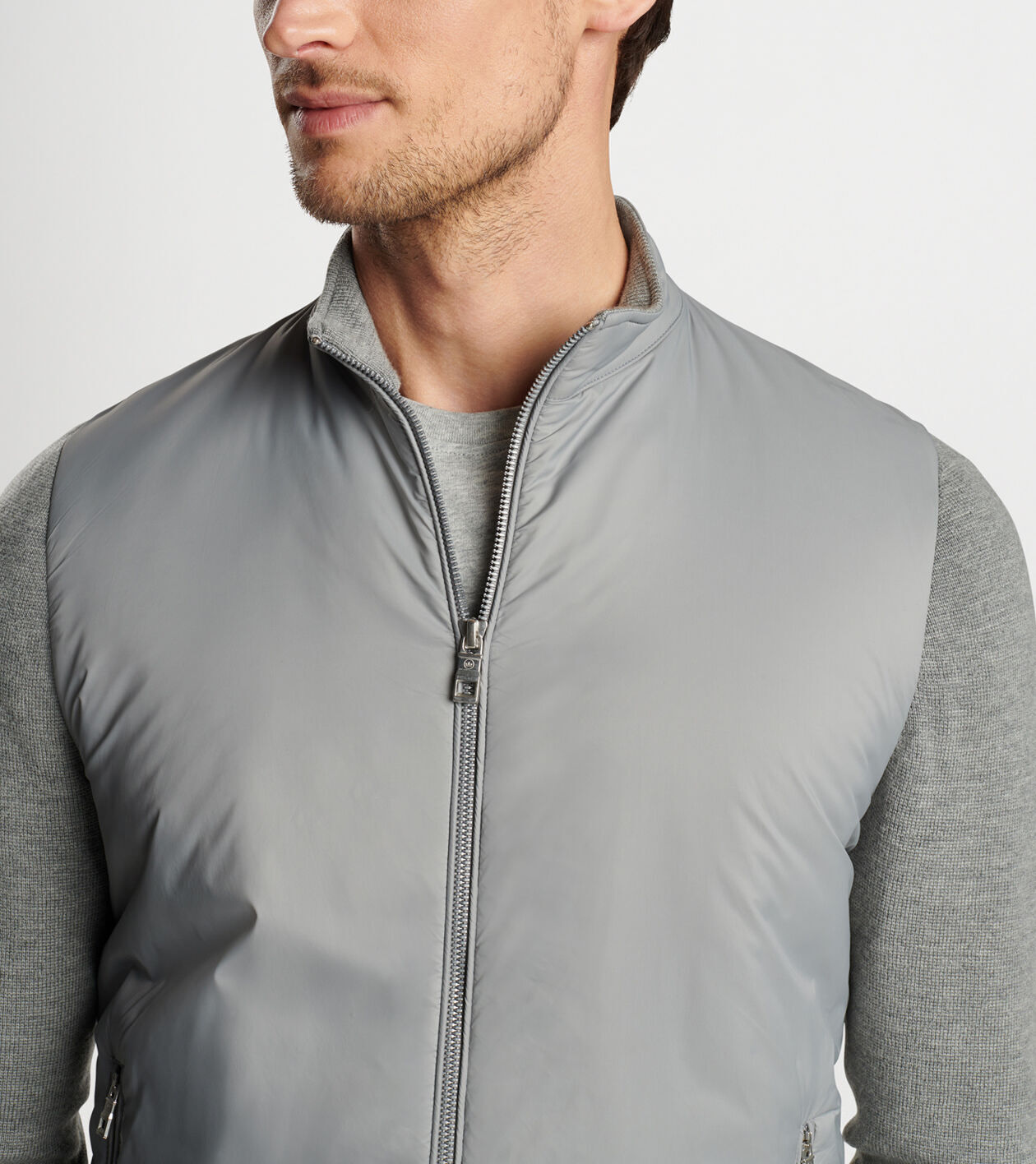 Holdridge Hybrid Full Zip Sweater | Men's Sweaters | Peter Millar