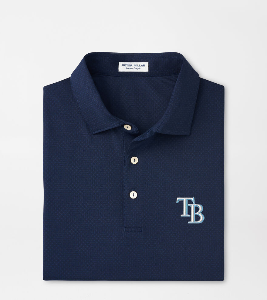 Tampa Bay Rays Tesseract Performance Jersey Polo image number 1