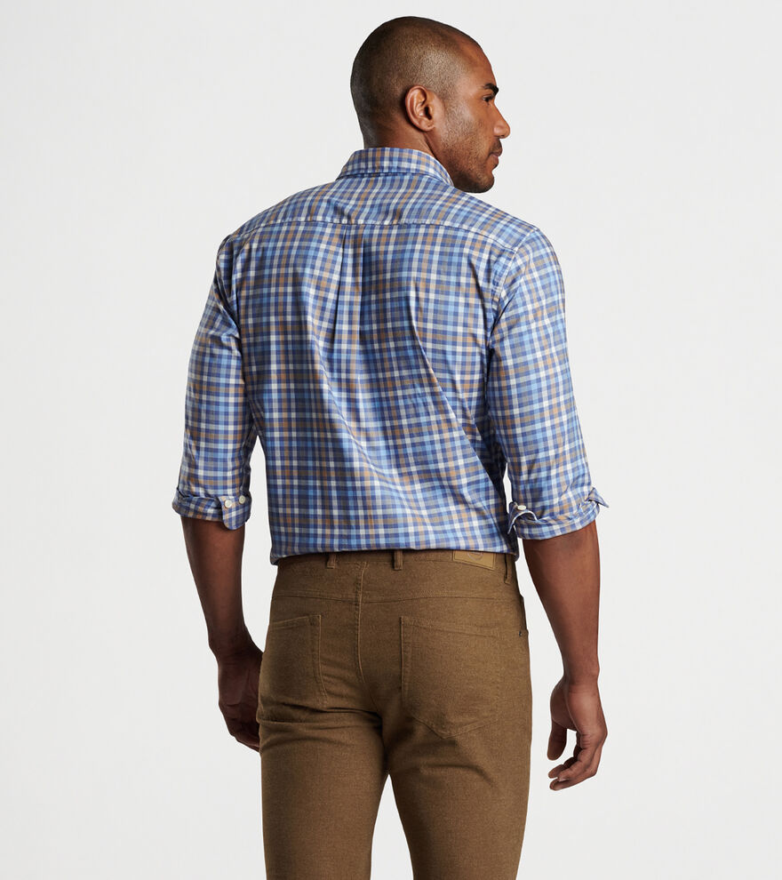 Orin Cotton-Stretch Sport Shirt image number 3