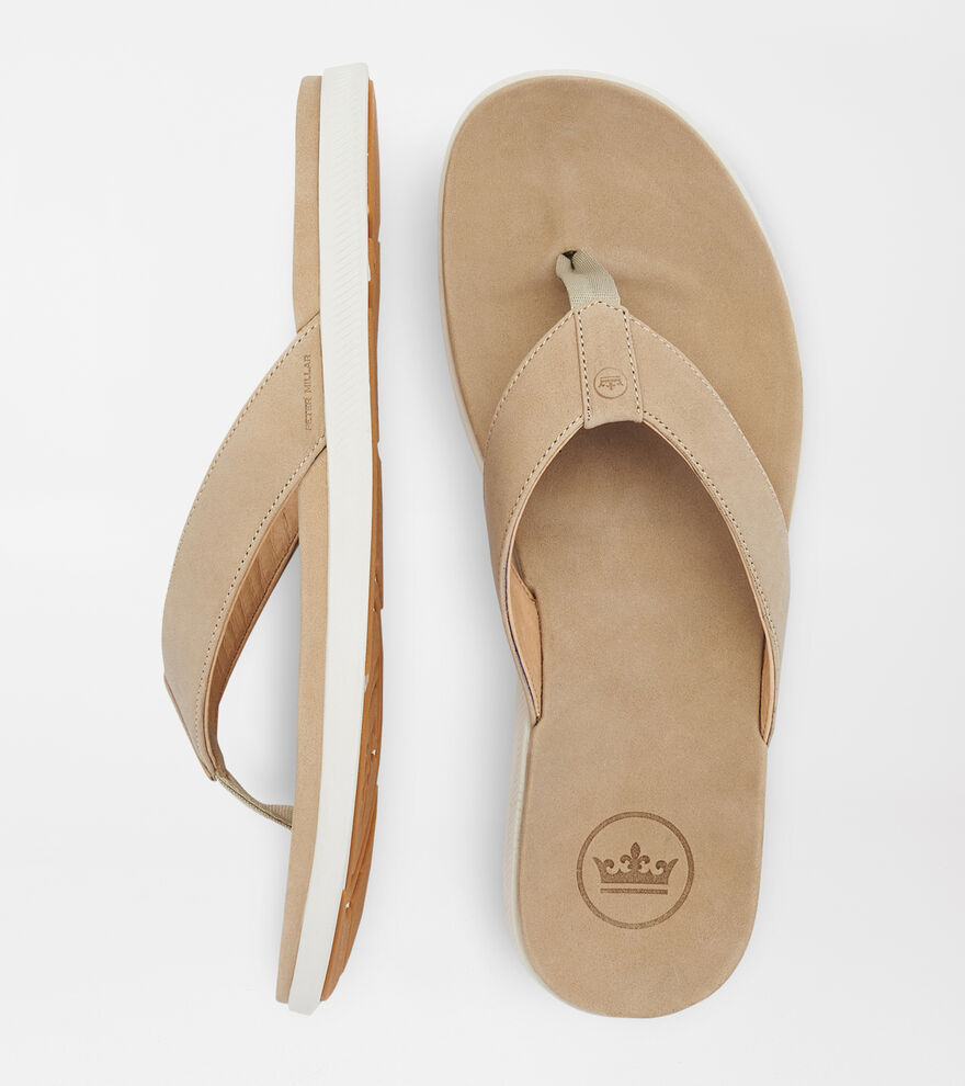 Hyperlight Slide Nubuck Flip Flop | Men's Shoes | Peter Millar