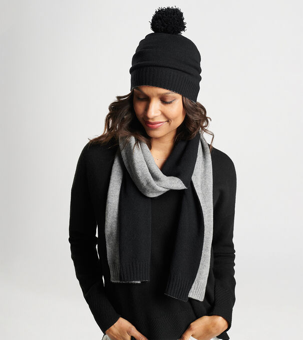 Cashmere Double Knit Scarf