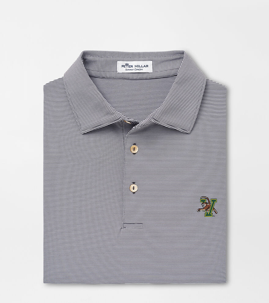 Vermont Jubilee Stripe Performance Polo image number 1