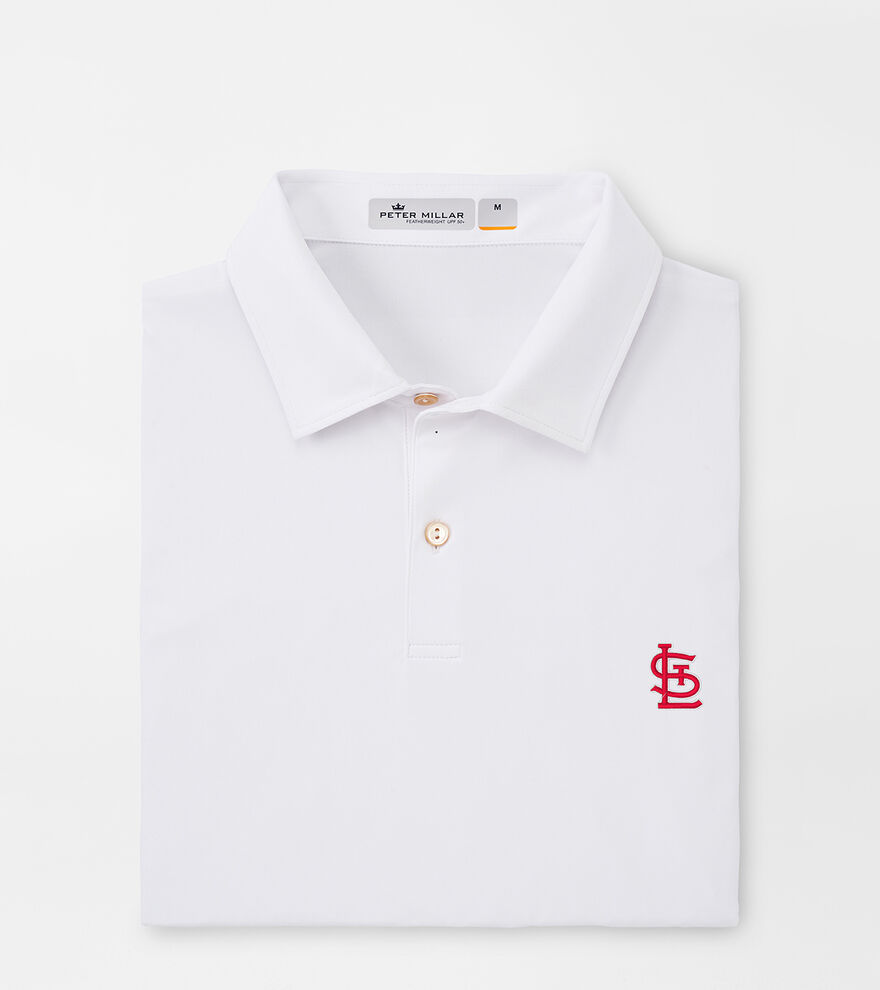 St. Louis Cardinals Featherweight Melange Polo, Men's MLB Apparel