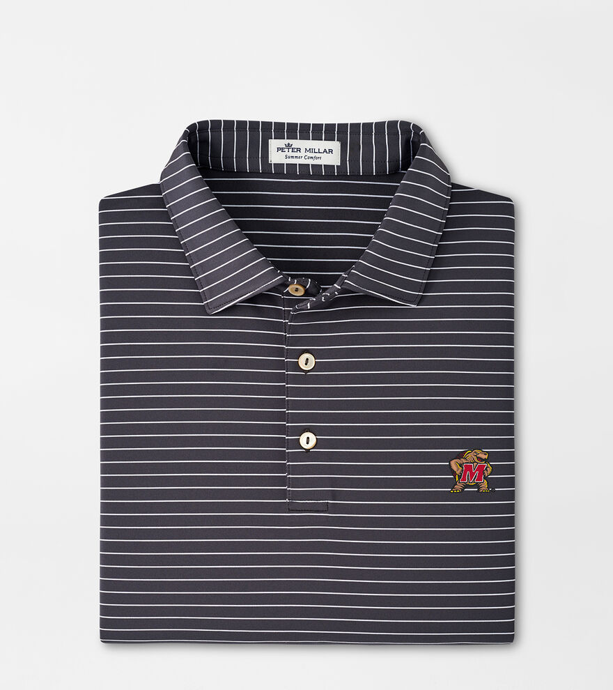 Maryland Terrapin Crafty Performance Jersey Polo image number 1