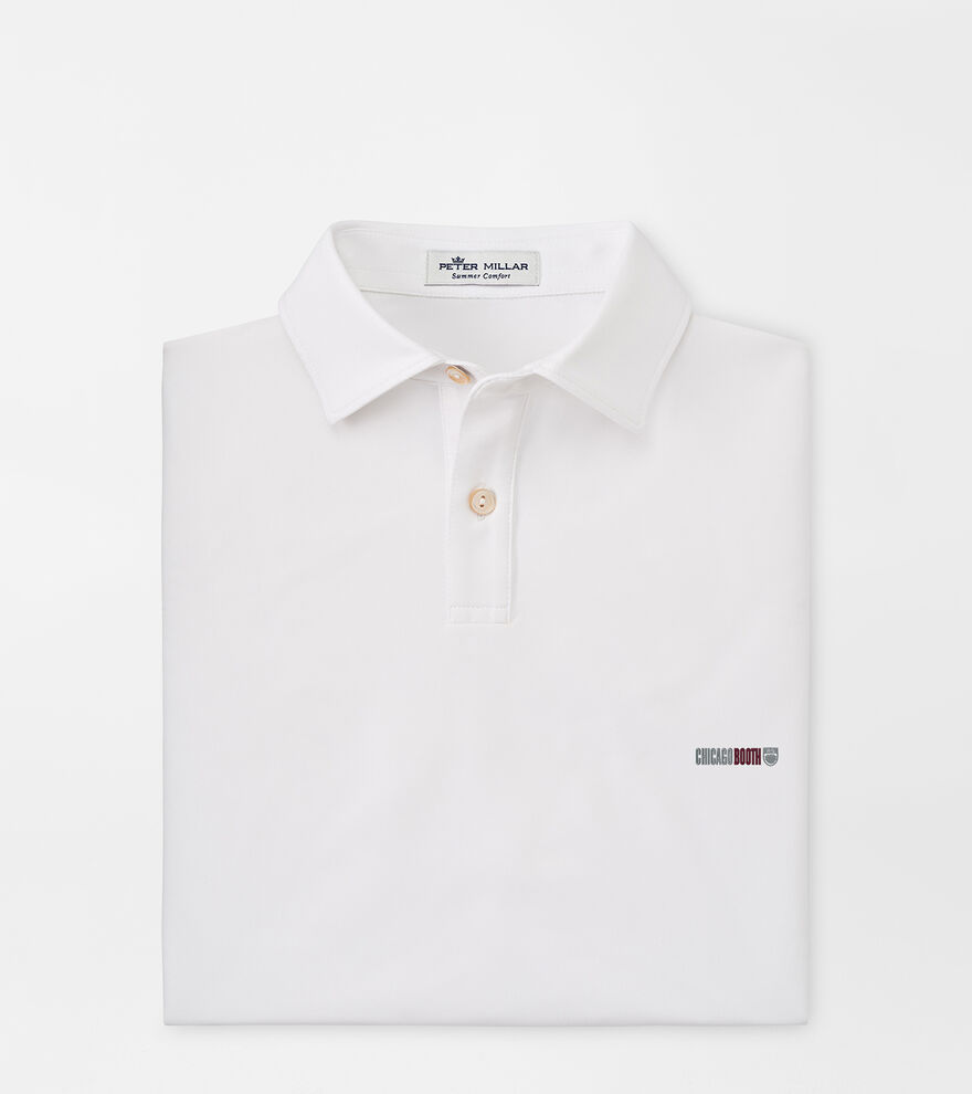Chicago Booth Youth Solid Performance Jersey Polo image number 1