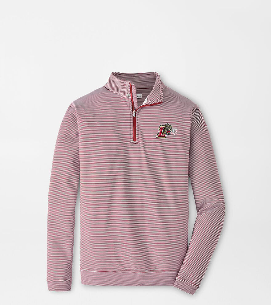 Lafayette College Perth Sugar Stripe Performance Quarter-Zip image number 1