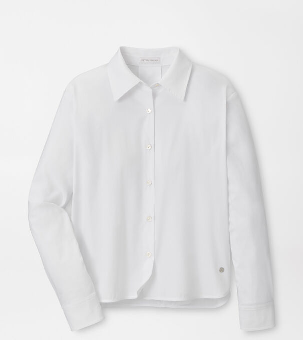 Sylvia Stretch Twill Button Up Shirt