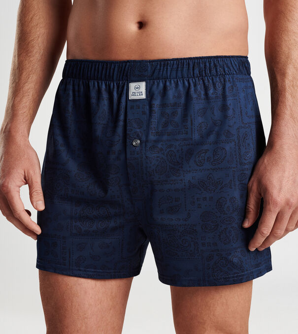 Delos Paisley Performance Boxer Short