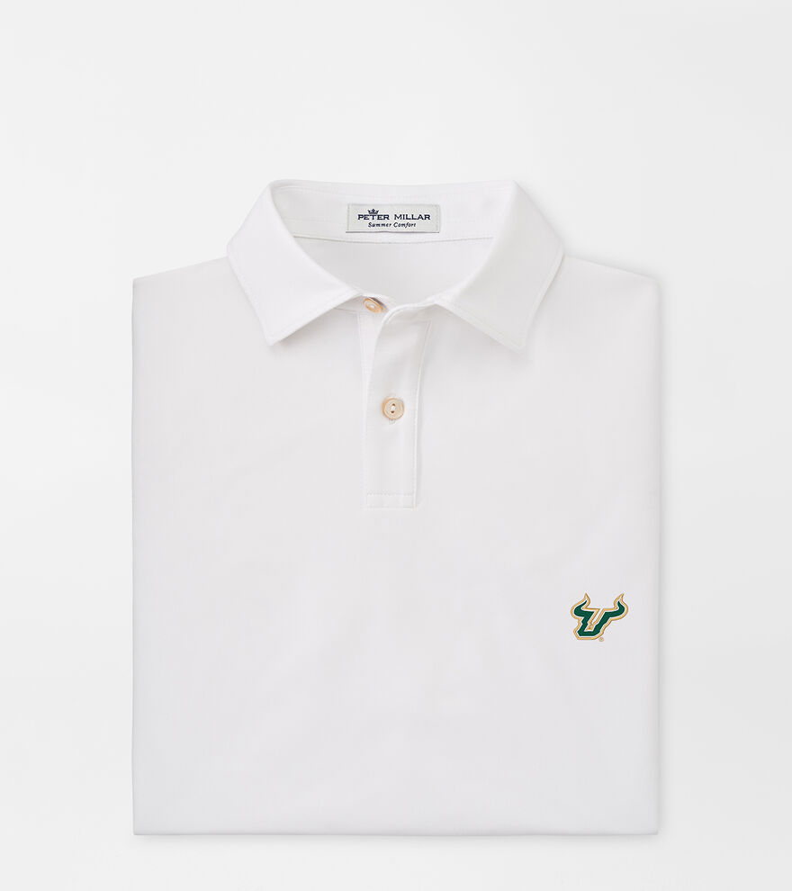South Florida Youth Solid Performance Jersey Polo image number 1
