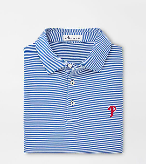 Philadelphia Phillies Jubilee Stripe Performance Polo