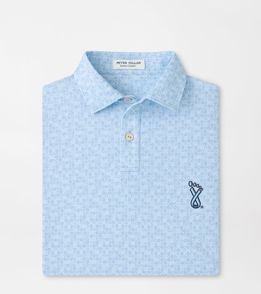 UNC Lineberger Cancer Center Bases Loaded Youth Performance Jersey Polo image number 1