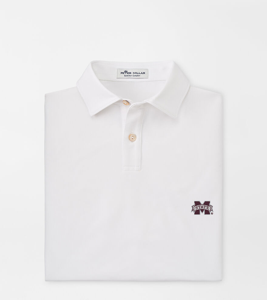 Mississippi State Youth Solid Performance Jersey Polo image number 1