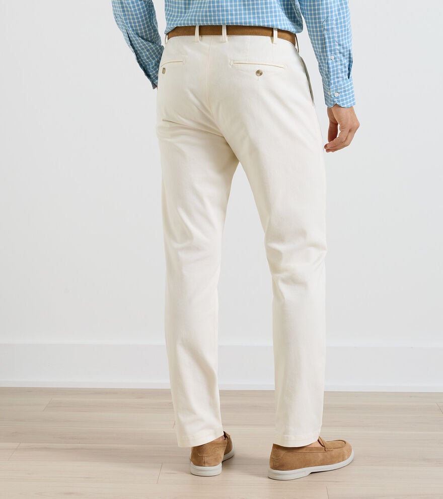 Signature Sateen Flat Front Trouser image number 3