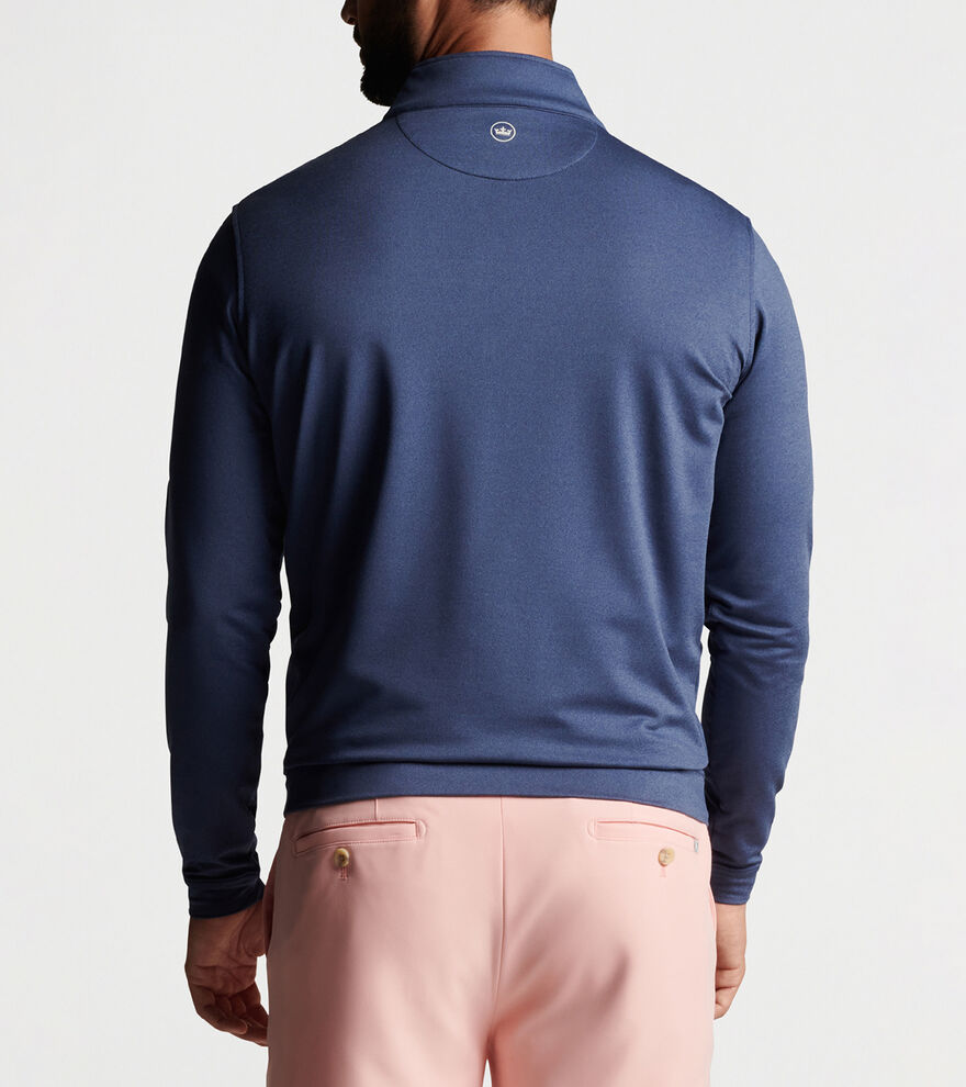 Perth Mélange Performance Quarter-Zip image number 3